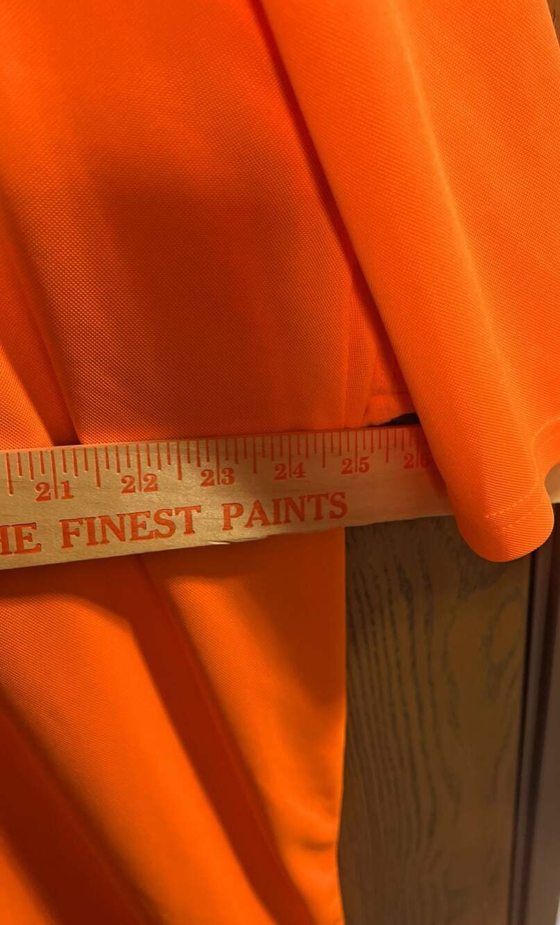 Wrangler Workwear Men's Performance Pen Pocket Tee Relaxed Fit Bright Orange 3XL - Picture 7 of 8